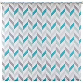 Штора рулонная «Геометрия», 120х175 см, цвет бирюзовый