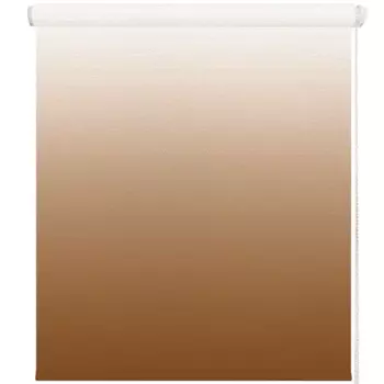 Штора рулонная Градиент 60x170 см цвет бежево-белый
