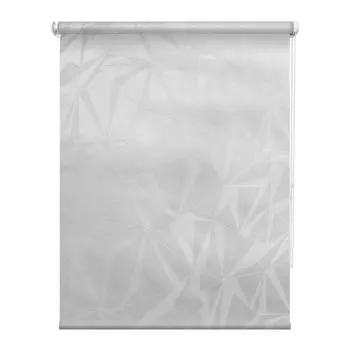 Штора рулонная Грани 50x160 см светло-серая