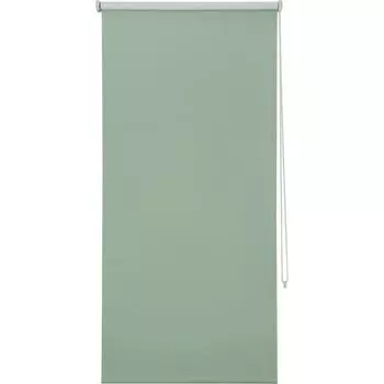 Штора рулонная Inspire Blackout, 80x160 см, цвет зелёный