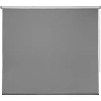 Штора рулонная Inspire блэкаут, 140x175 см, цвет серый