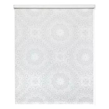 Штора рулонная Калейдоскоп 120x175 см белая