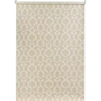 Штора рулонная Legrand Дамаск 70x175 см экрю