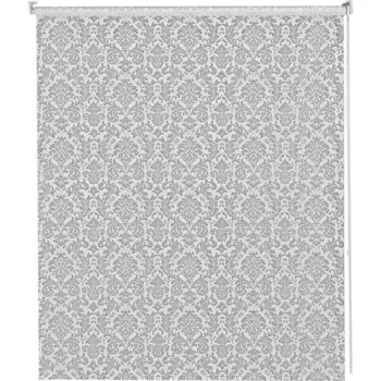 Штора рулонная Legrand Дамаск 80x175 см цвет серый