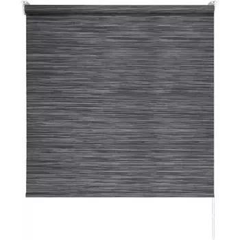 Штора рулонная Loft 160x175 см, цвет угольный