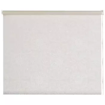 Штора рулонная Мандала 160x170 см молочная