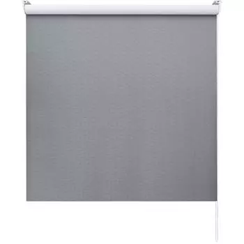 Штора рулонная Ромб 120x175 см серая