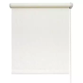 Штора рулонная Сильва 120x160 см белая