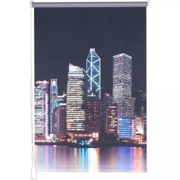 Штора рулонная «Сити» 60х175 см цвет серый