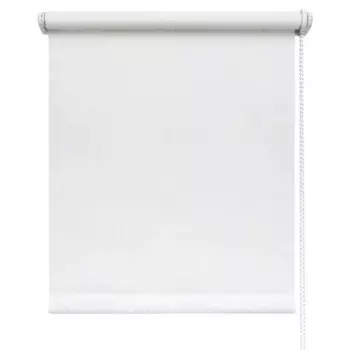 Штора рулонная Жардин 100x160 см белая