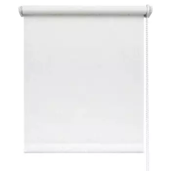 Штора рулонная Жардин 140x175 см белая