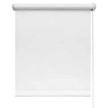 Штора рулонная Жардин 40x160 см белая