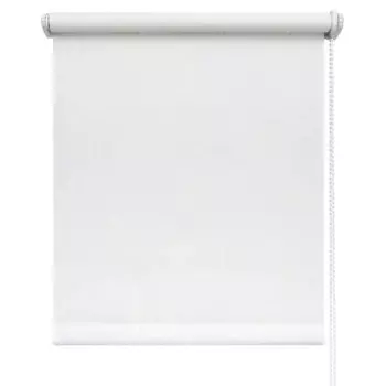 Штора рулонная Жардин 70x160 см белая