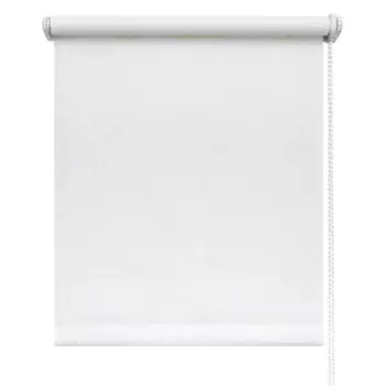 Штора рулонная Жардин 80x160 см белая