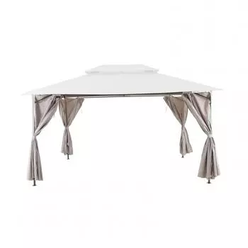 Шторы для павильона Oxis 3x4 м цвет серый/коричневый