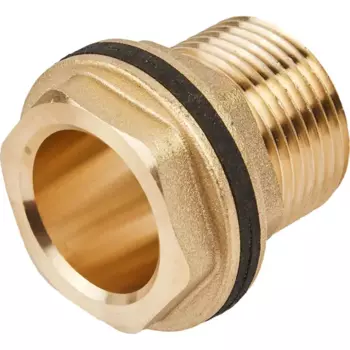 Штуцер для бочки Boutte 1" наружная резьба латунь