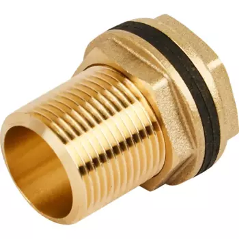 Штуцер бочки Boutte 3/4" наружная резьба латунь