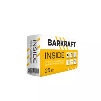 Штукатурка цементная Barkraft Inside 25 кг