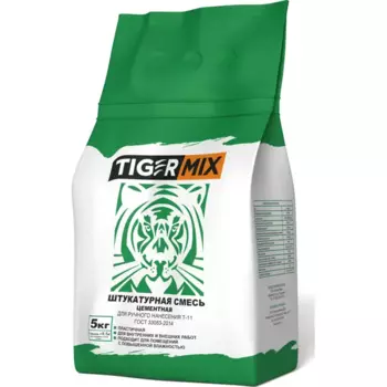 Штукатурка цементная Tigermix Т-11 5 кг