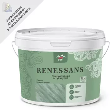 Штукатурка декоративная Parade Renessans цвет слоновая кость 16 кг