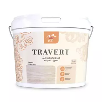 Штукатурка декоративная Parade Travert травертин 16 кг