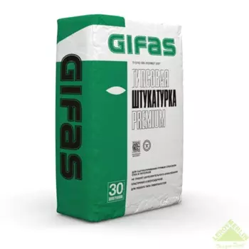 Штукатурка гипсовая Gifas Premium 30 кг