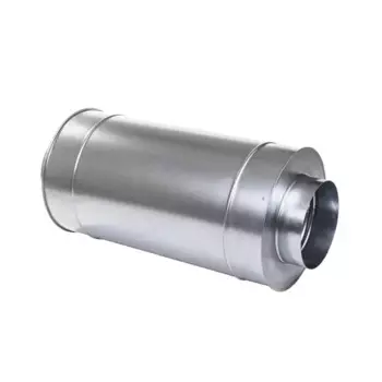 Шумоглушитель Ore D160 мм 600 мм оцинкованный металл