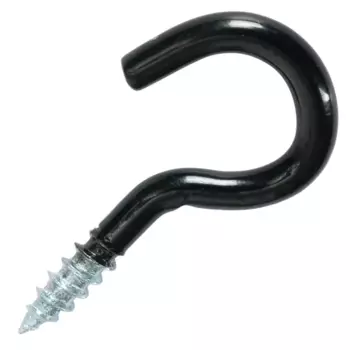 Шуруп-крюк 3x10 мм сталь RAL9003 15 шт.