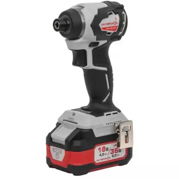 Винтоверт ударный аккумуляторный бесщеточный Интерскол ШАУ-250/36, 36 В Li-Ion, 2x2 Ач