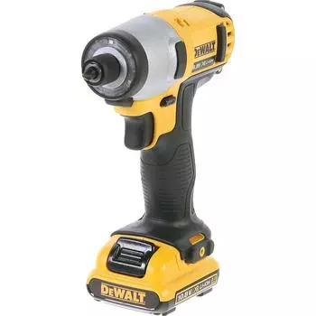 Шуруповерт аккумуляторный ударный DeWalt DCF815D2, 10.8 В Li-ion 2x2 Ач, 107 Нм
