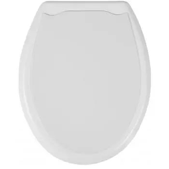 Сиденье для унитаза полипропилен цвет белый