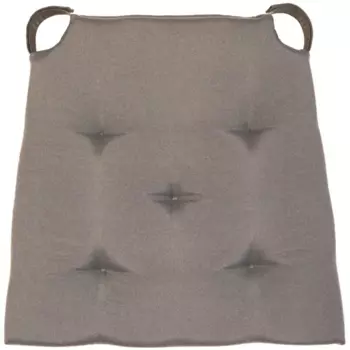Подушка для стула Inspire Pharell 40/35x40 см цвет серо-коричневый Fossil 3
