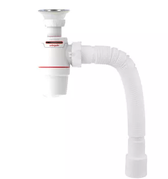 Сифон для мойки Neo Air с выпуском 40 мм