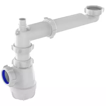 Сифон для раковины Equation поворотный 40 мм без выпуска 1 отвод