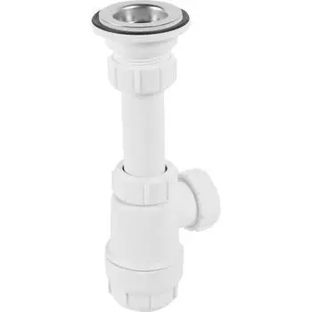 Сифон для раковины McAlpine с выпуском регулируемый по высоте 32мм MRW2L