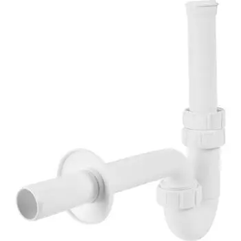 Сифон для раковины трубный McAlpine без выпуска 32 мм MRW8