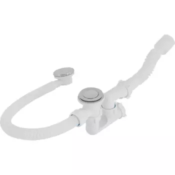 Сифон для ванны АНИ Пласт 40 мм клик-клак