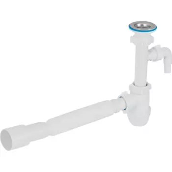 Сифон с отводом для стиральной машины АНИ Пласт 32 мм