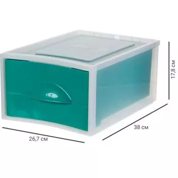 Система хранения Мобиле 380x267x178 мм цвет зелёный