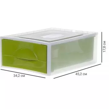 Система хранения Мобиле 457x342x178 мм цвет оливковый