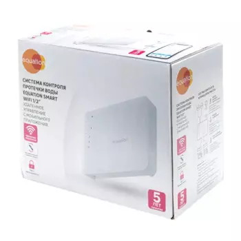 Система контроля протечки воды Equation Smart Wi-Fi 1/2" автономное питание