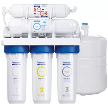 Система обратного осмоса Барьер Профи ОСМО 100 Л 5 ступеней бак 12 л без крана