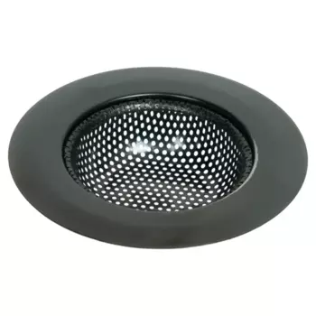 Ситечко для мойки 11.5 см Vidage нержавеющая сталь цвет черный