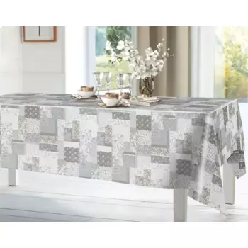 Скатерть Пэчворк 444-1 квадратная 137x160 см цвет бежевый