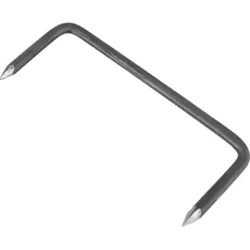 Скоба строительная 10x200 мм сталь