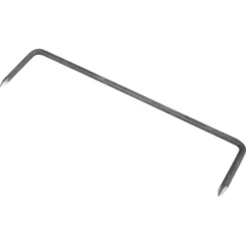 Скоба строительная 10x300 мм сталь