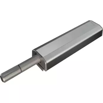 Скрытый механизм открывания Titus Push Latch 80 мм пластик цвет серебро