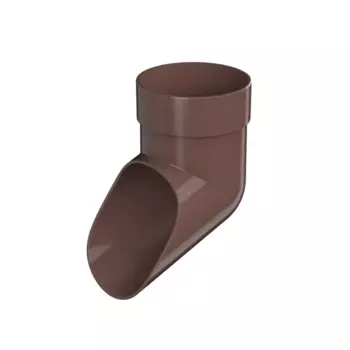 Слив трубы Технониколь Оптима 120 мм коричневый