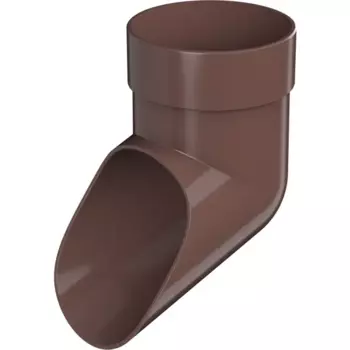 Слив трубы Технониколь Оптима 120x80 мм коричневый