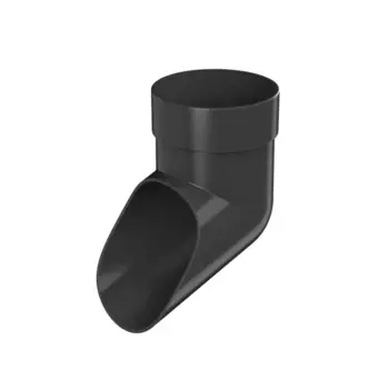 Слив трубы Технониколь Оптима 150 мм черный